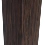 Arcansas Winkelprofil, gleichschenklig, PVC, 20x20x1000 mm, braun