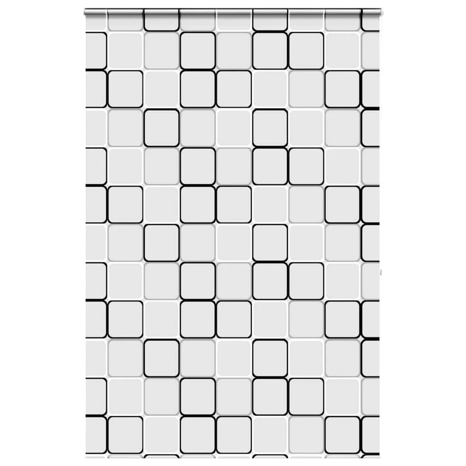 vidaXL Duschrollo mit Kassette 150x240 cm Stoffbreite 146 cm 4015050
