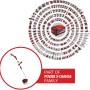 Einhell Akku-Rasentrimmer GE-CT 18/33 Li E-Solo, Teil der Power X-Change Familie.