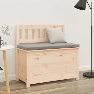 vidaXL Sitzbank 80x41x77 cm Massivholz Kiefer 823549