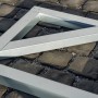 Bodenrahmen für Globel Metall-Gerätehaus 8x6 aus verzinktem Stahl, zur Vorbereitung des Untergrunds.