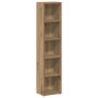 vidaXL CD-Regale 2 Stk Artisan-Eiche 21x16x93,5 cm Holzwerkstoff 855839_4