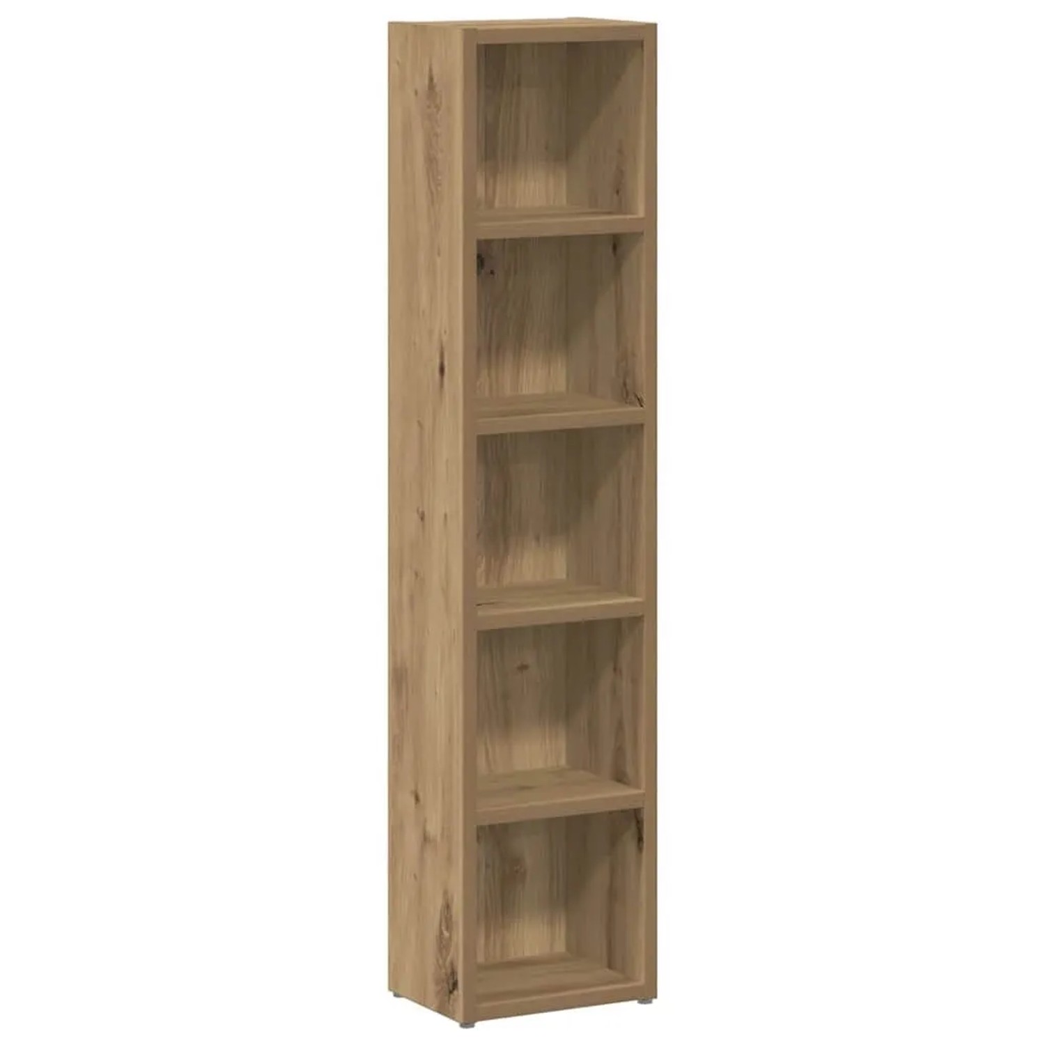 vidaXL CD-Regale 2 Stk Artisan-Eiche 21x16x93,5 cm Holzwerkstoff 855839_4