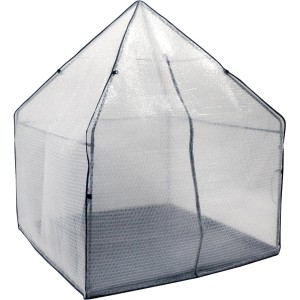 Transparentes Noor Überwinterungszelt Iglu XL Pro für Pflanzen, 180x180x220cm.