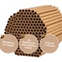 CULT at home 200 Nisthülsen aus Pappe für Insektenhotels, Ø 8 mm, 15 cm lang. Für Wildbienen.