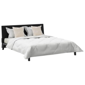 vidaXL Winterbettdecke mit Kissen 3-Tlg Weiß Mikrofaser 3377852