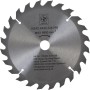 LUX-TOOLS HM-Kreissägeblatt, 185 mm Durchmesser, 24 Zähne für präzise Holzschnitte.