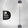 Brilo Akku-Stehleuchte Riffle Dimmbar Touch Lichtkante Anthrazit_10