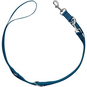 Verstellbare Hunter Führleine London, Ø 15 mm, 2 m, Dunkelblau. Hundeleine aus reißfestem Polyester.