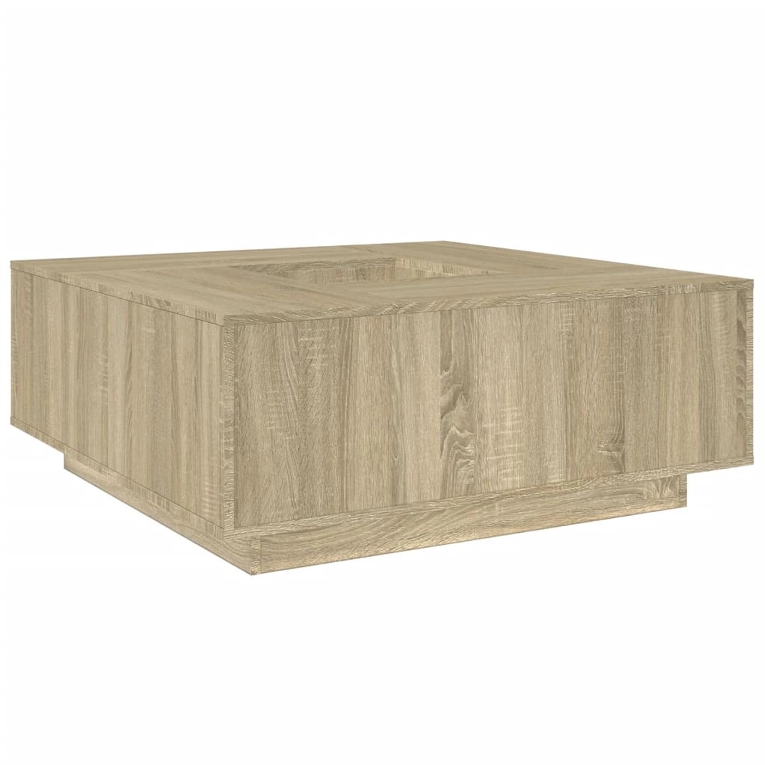 vidaXL Couchtisch Sonoma-Eiche 100x100x40 cm Holzwerkstoff 3284051 günstig online kaufen