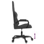 vidaXL Gaming-Stuhl mit Massagefunktion Schwarz und Grau Kunstleder 345537_6