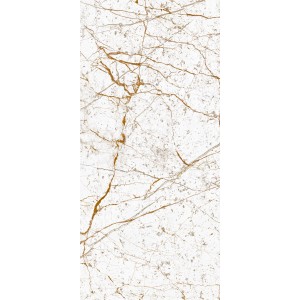 Kronoflooring Wandpaneel Rock the Wall Calacatta Gold, Dekor-Paneel mit Marmor-Optik.