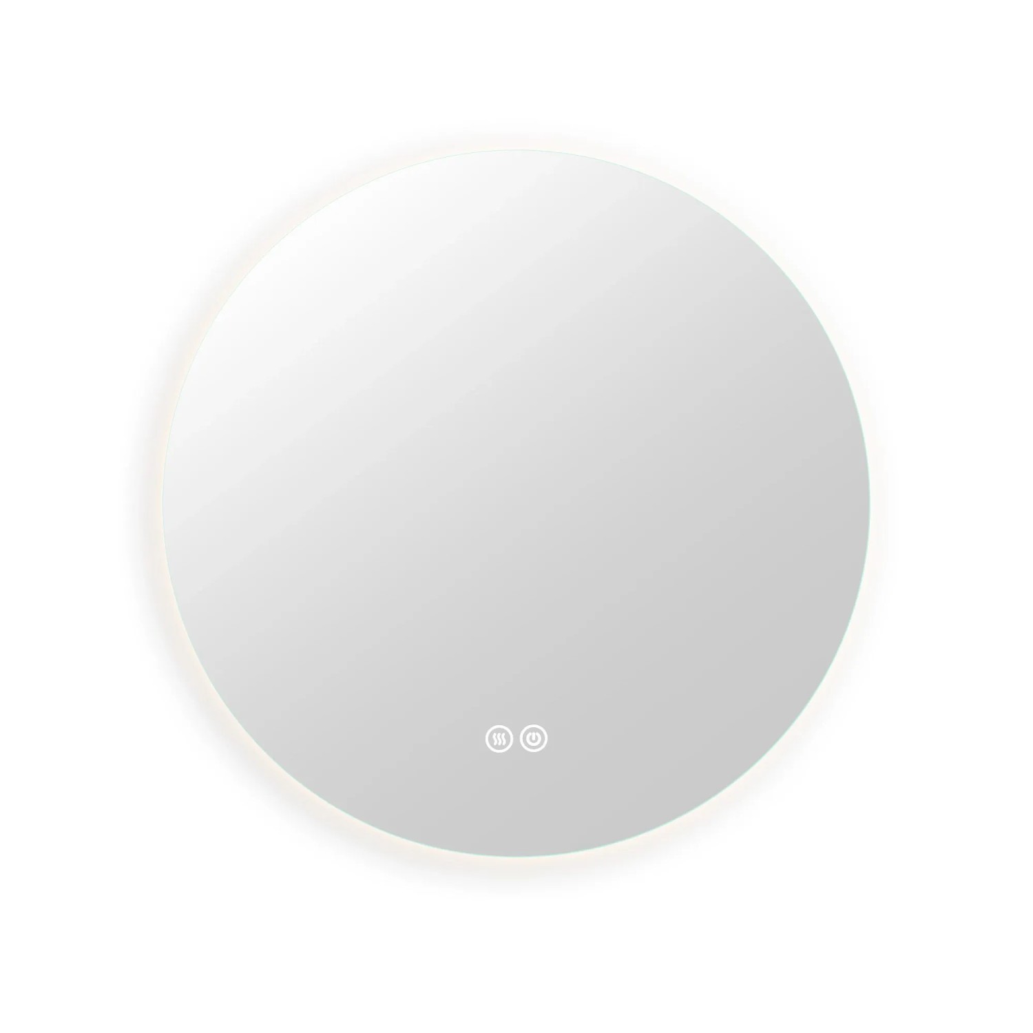 PXloue Badezimmerspiegel LED Dimmbar Touch-Schalter Beschlagfrei 80x80cm Dr günstig online kaufen