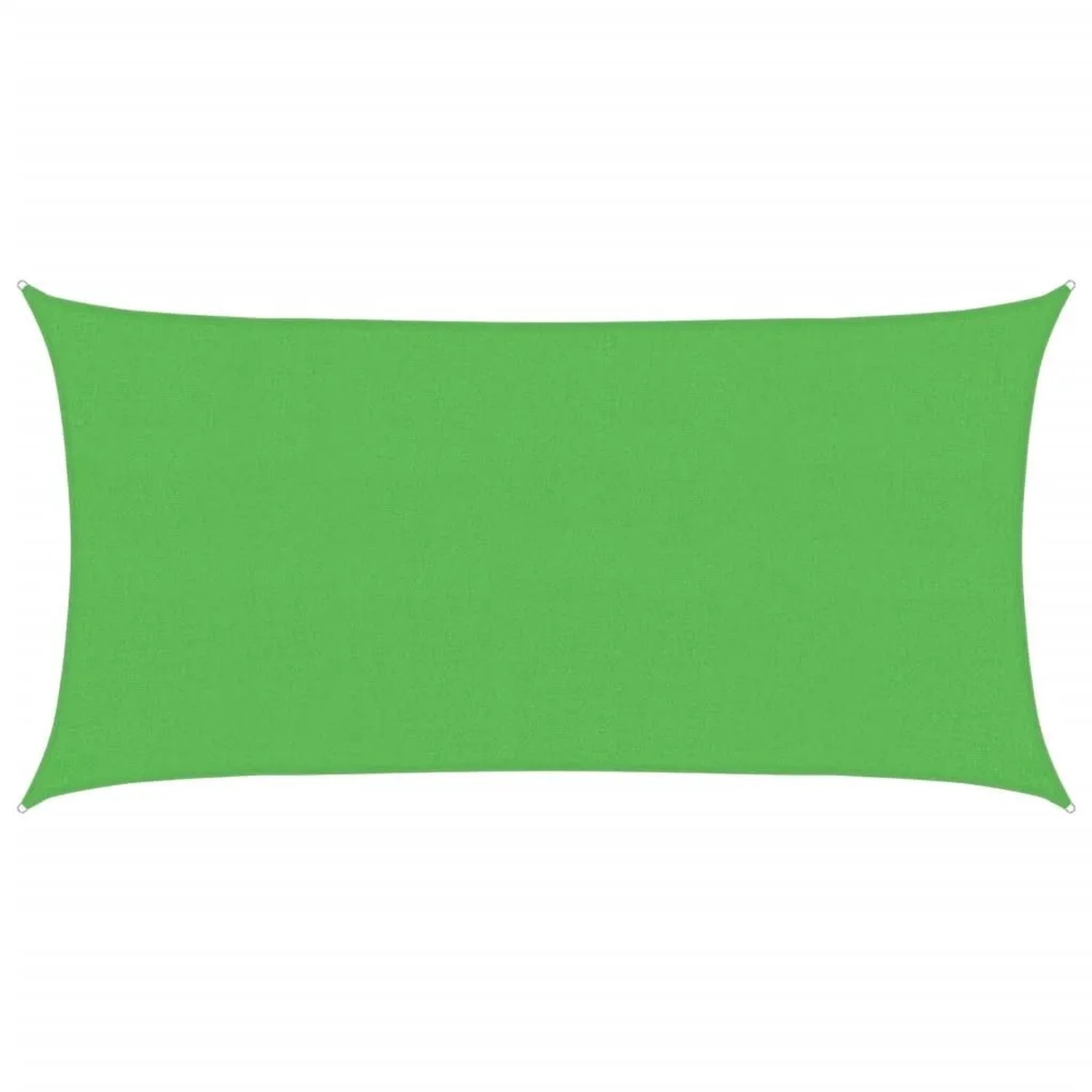 vidaXL Sonnensegel 160 g/m² Rechteckig Hellgrün 2x3,5 m HDPE 311283 günstig online kaufen