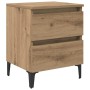 vidaXL Nachttisch Artisan-Eiche 40 x 35 x 50 cm Holzwerkstoff 871920