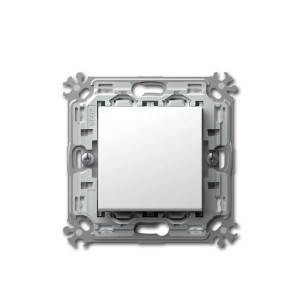 TEM MODUL PLUS Wechsel Schalter Weiß 250V16A UP