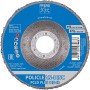 Pferd PCLD Plus Vlieswerkzeug, 115 mm Durchmesser. Schleifscheibe für Schleifmaschinen, blau.