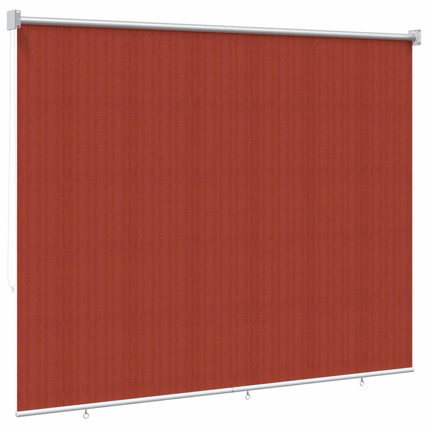 vidaXL Außenrollo 90% UV-Block Terrakotta 200 x 140 cm HDPE 42035993