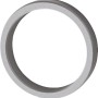 Novadoors Griffmuschel 49110 Alu EV1 für Glastüren, Aluminiumring