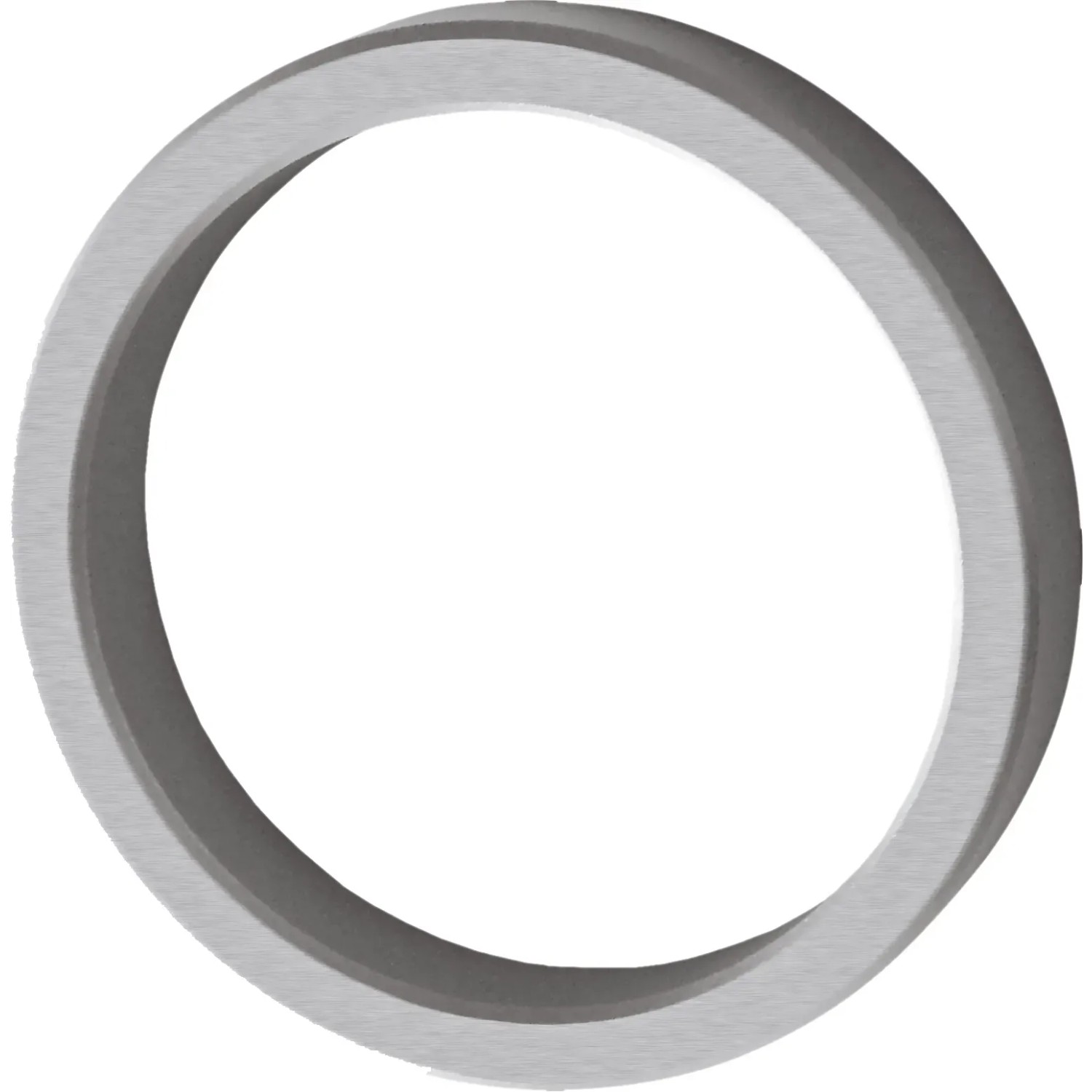 Novadoors Griffmuschel 49110 Alu EV1 für Glastüren, Aluminiumring
