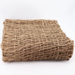 Aquagart Böschungsmatte aus Jute, 1,2m breit, für Teichfolien und Uferbefestigung.