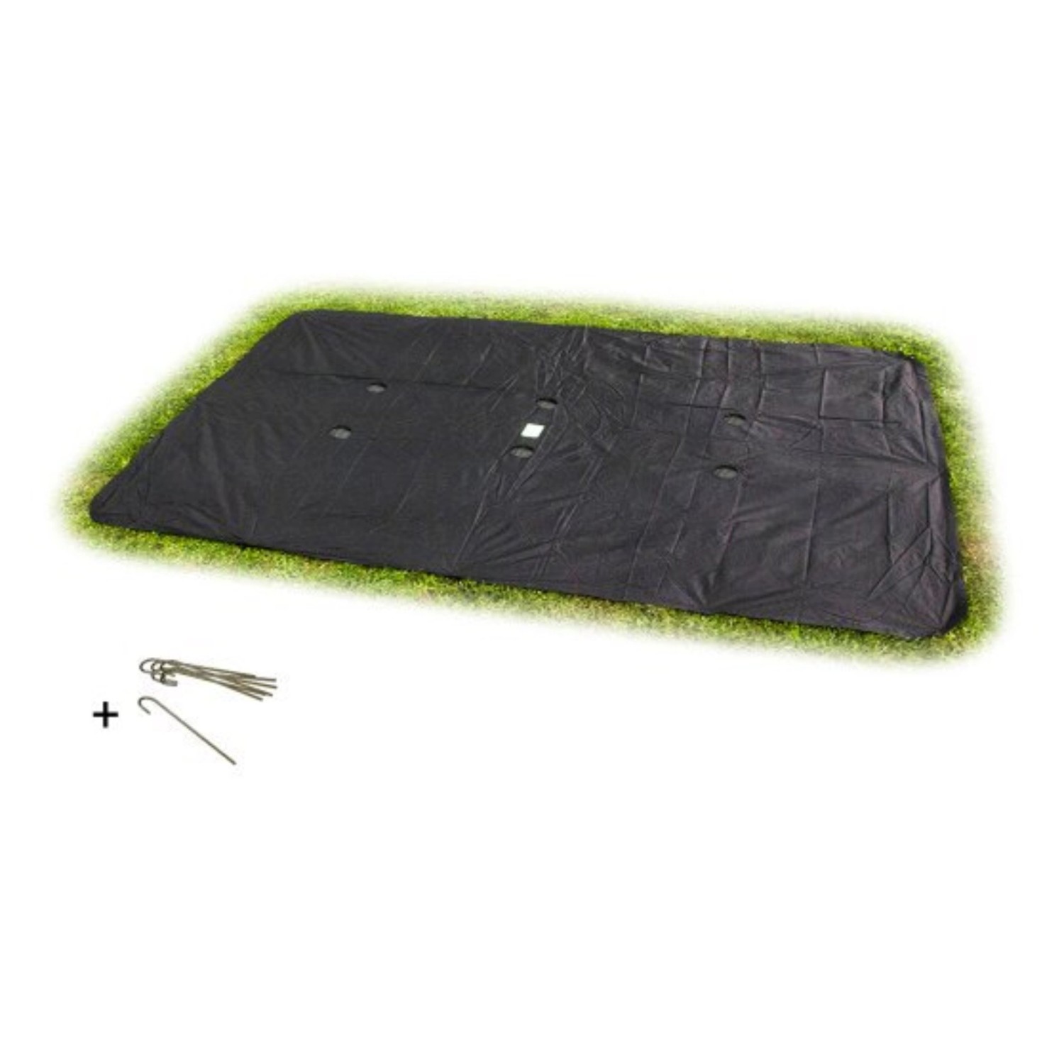 Exit Abdeckplane für ebenerdiges Trampolin rechteckig 214 x 305 cm günstig online kaufen