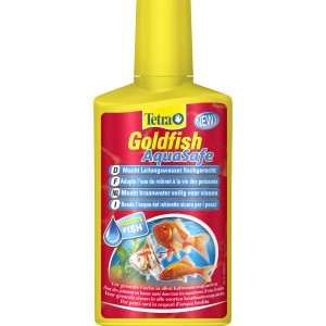 Tetra Goldfish AquaSafe 250ml: Wasseraufbereiter für Kaltwasser-Aquarien.
