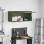 vidaXL Wandschrank für die Garage mit Gasdrucklift-Tür Olivgrün 883279_4