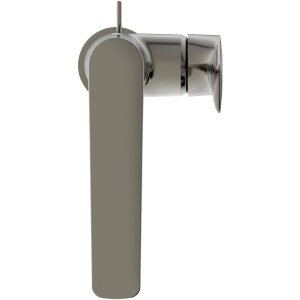 Ideal Standard Waschtischarmatur Connect Air mit hohem Auslauf in Silver Storm.