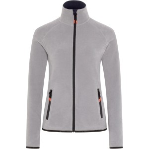 Graue Gardena Damen Fleecejacke Vapor XS für Arbeit und Freizeit.