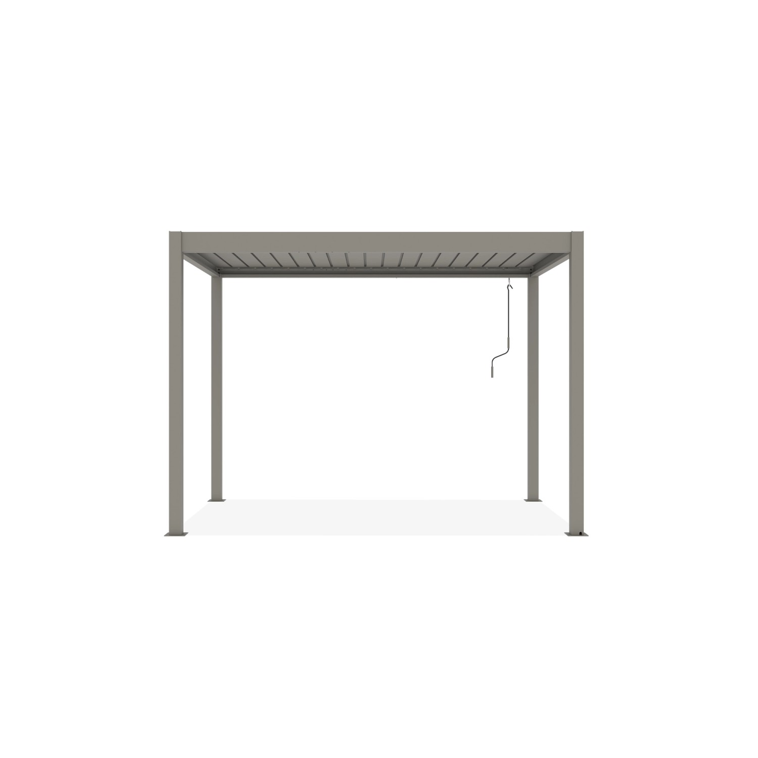 Cazeboo Piana 3X2M Selbsttragende Bioklimatische Pergola Aus Taupefarbenem günstig online kaufen