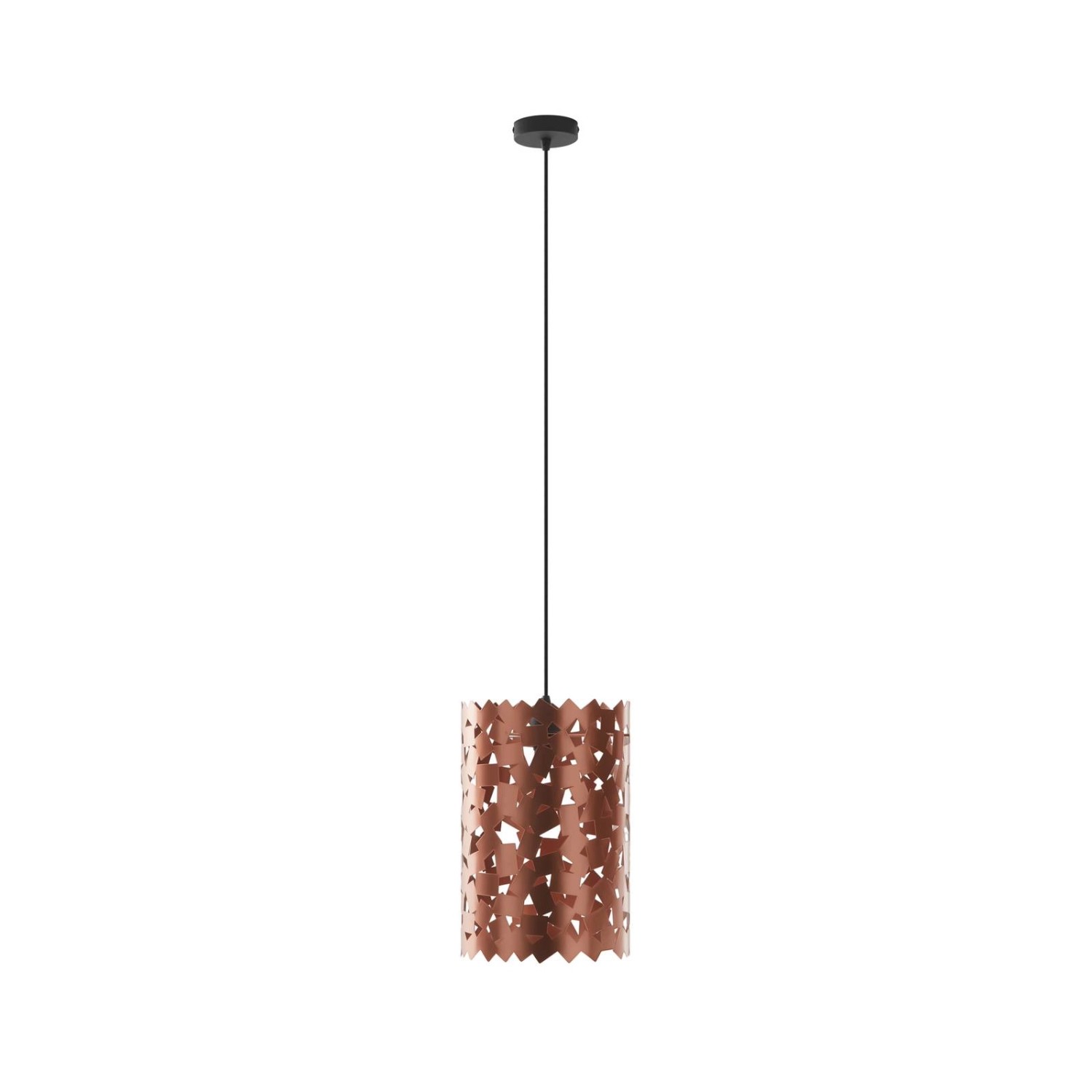 Lucande Pendelleuchte Aeloria 10019904 Modern in Kupfer aus Metall 1-flammi günstig online kaufen