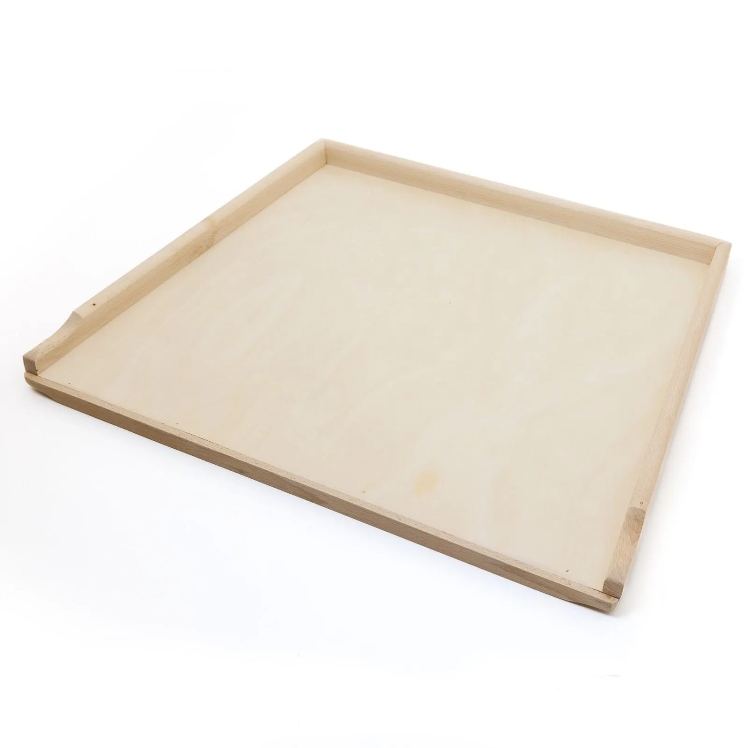 HolzFee Backbrett Teigbrett Nudelbrett 56 x 49 cm