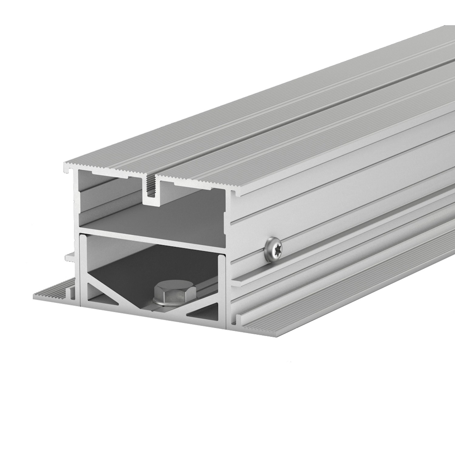 Kopplungsprofil + Bodenanker für Ecofix Pro 74 mm x 53 mm