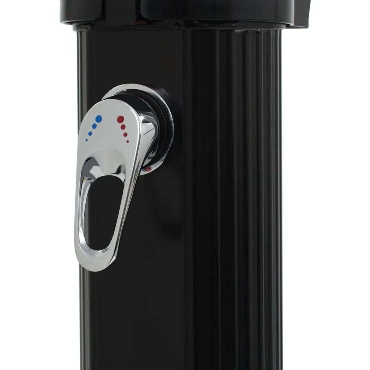 vidaXL Solardusche Klappbar Schwarz 214 cm 23 L 91719_4