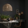 PR Home Cebu Pendelleuchte aus Naturmaterial, geflochtener Lampenschirm im skandinavischen Design.