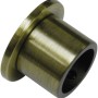 Gardinia Wandlager Europa, Messing-Antik, für 19 mm Stangen.