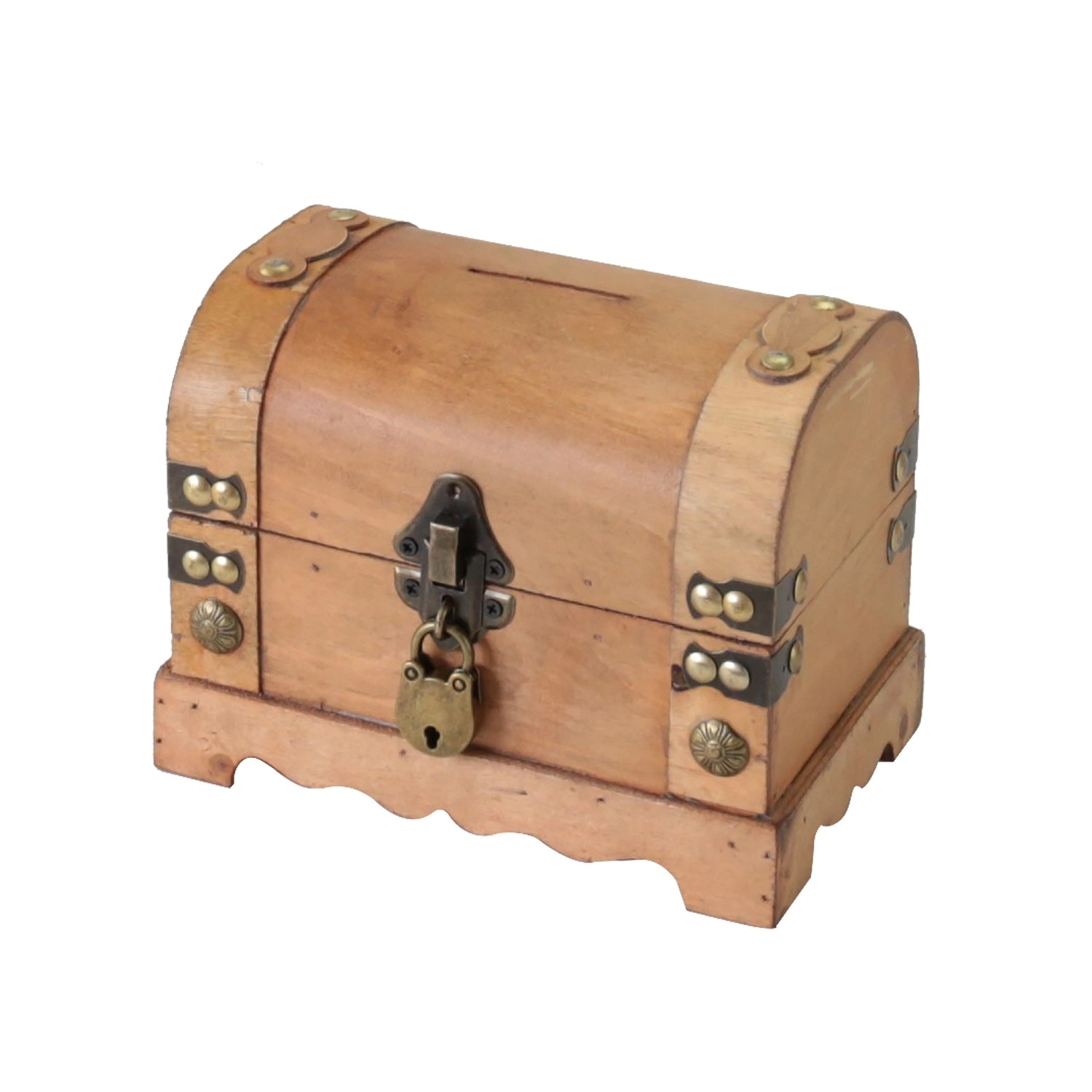 HMF 6414-50 Spardose Holz Schloss 18 x 12 x 14 cm Klein Namibia günstig online kaufen