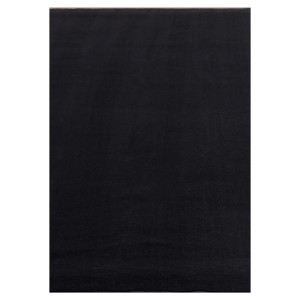 Schwarzer Ayyildiz Kurzflorteppich Sky 5400, 60x110 cm. Moderner Teppich für Wohnräume.