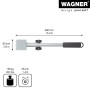 Wagner Möbelheber mit Hebeschaufel, Tragkraft 150 kg, Länge 38 cm. Transporthilfe für Möbel.