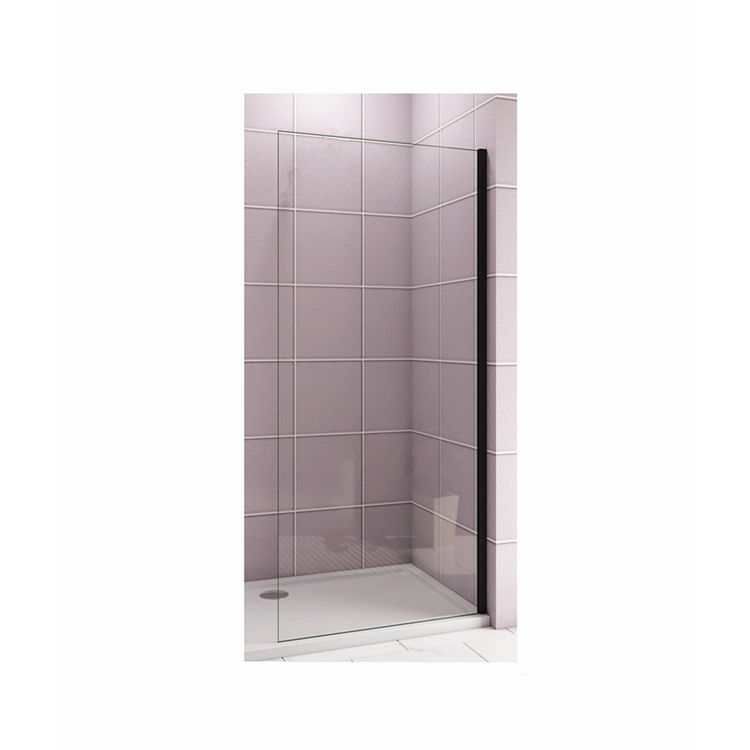Duschparadies Walk In Duschabtrennung 70x200cm Duschwand 10mm Nano Glas Dus günstig online kaufen