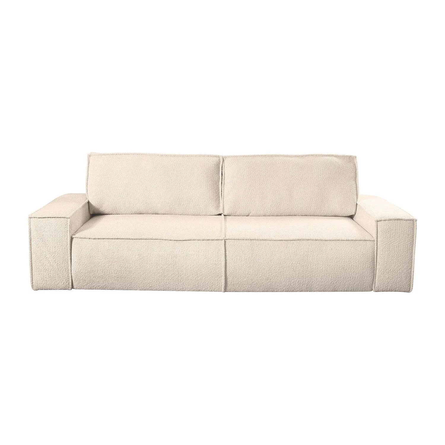 Vente-unique Schlafsofa Amelia Beige 257 cm