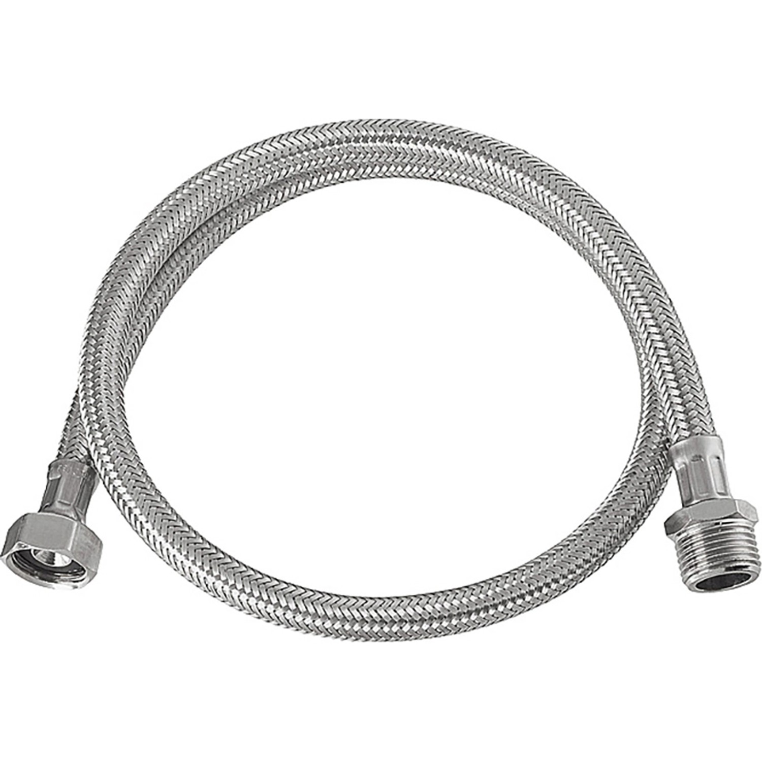 Flex-Verbindungsschlauch 18,6 mm (G 1/2) x 21 mm (R 1/2) x 800 mm