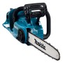 Makita Akku-Kettensäge DUC353Z Solo, 35 cm Schwert, blau-schwarz. Akku und Ladegerät nicht enthalten.