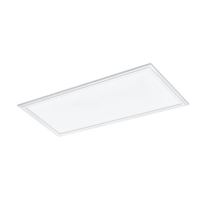 Rechteckige, weiße Eglo LED Deckenleuchte Salobrena Eco, 60x30 cm. Ideal für Küche, Flur oder Büro.