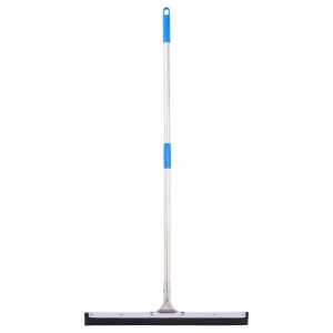 vidaXL Bodenabzieher mit Stiel 45x122,5 cm Stahl und Gummi 4008384