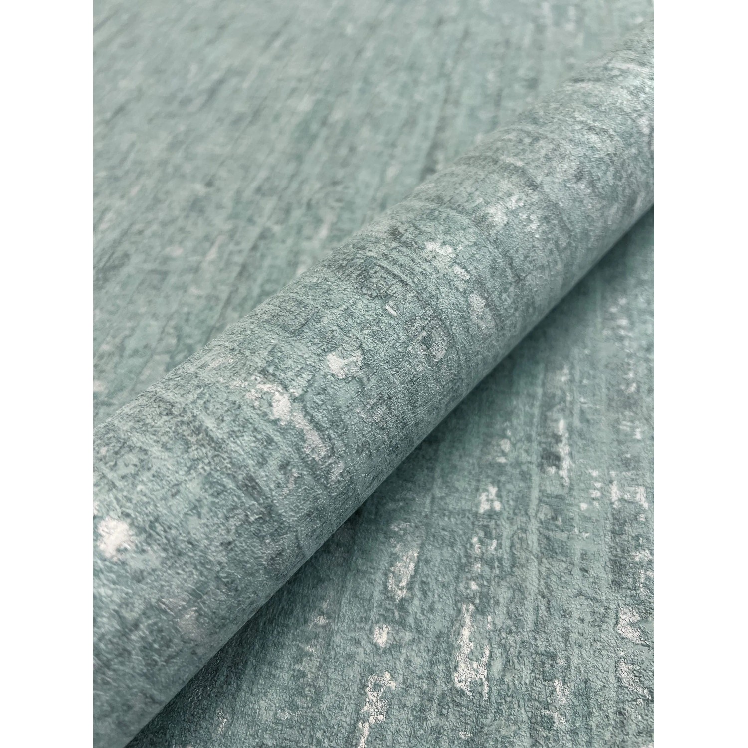 Newroom Vliestapete Nyla Türkis Unifarbe Modern Strukturiert FSC® günstig online kaufen