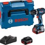 Bosch Professional Akku-Schlagbohrschrauber GSB 18V-90 C mit Akkus, Ladegerät und L-Boxx.