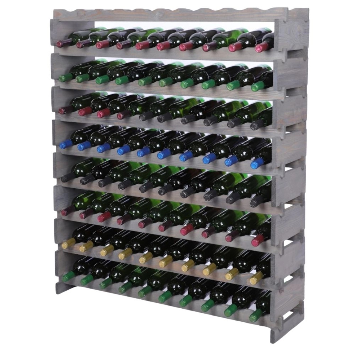 PROREGAL Weinregal VINOTECA FLEX PRO HxBxT 121x103x28cm 90 Flaschen Auf 9 E günstig online kaufen