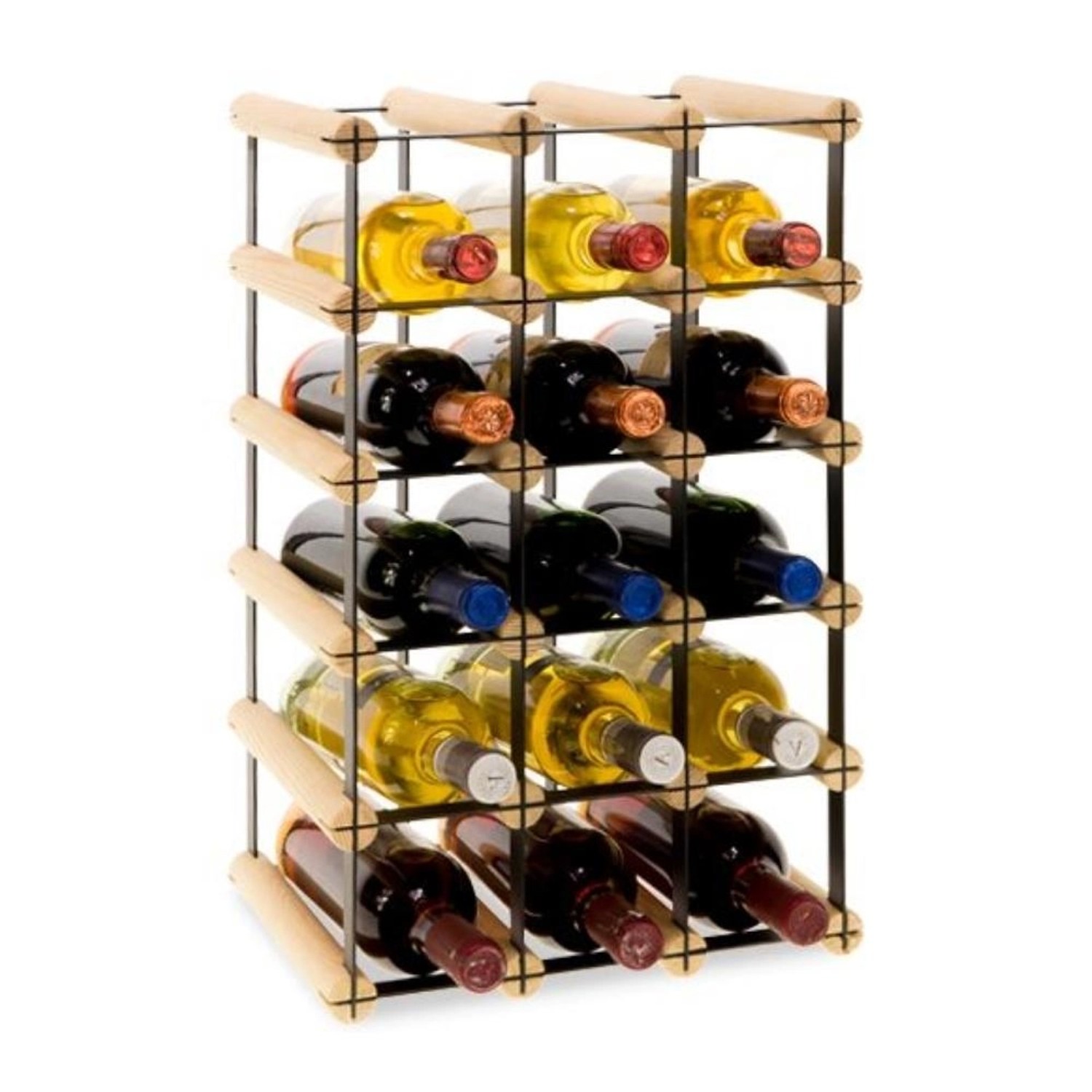 PROREGAL Modulares Weinregal Vinotega Mod Metal HxBxT 52,5 x 32,5 x 24,5 cm günstig online kaufen